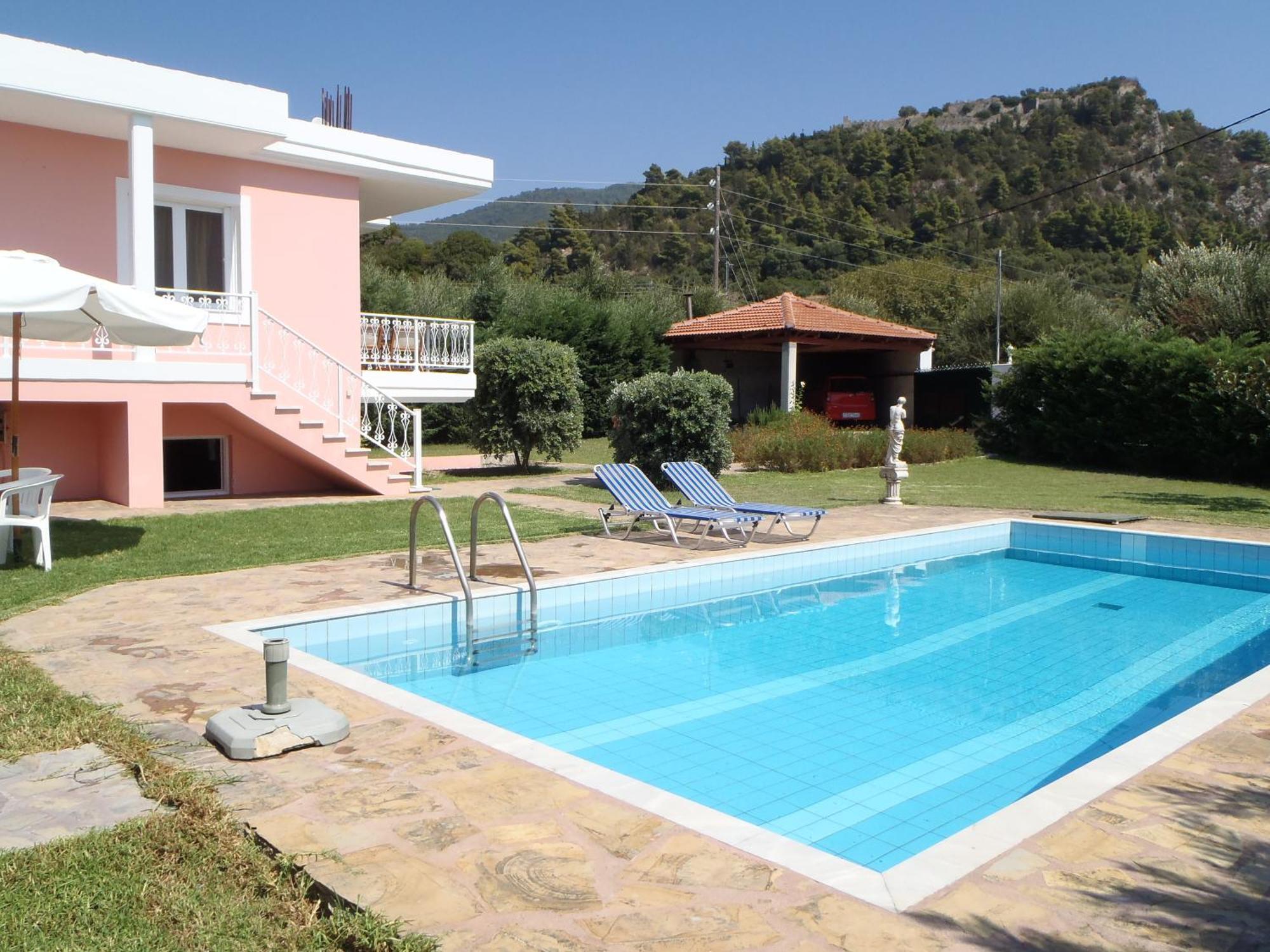 Villa Aphrodite Ríza Chambre photo